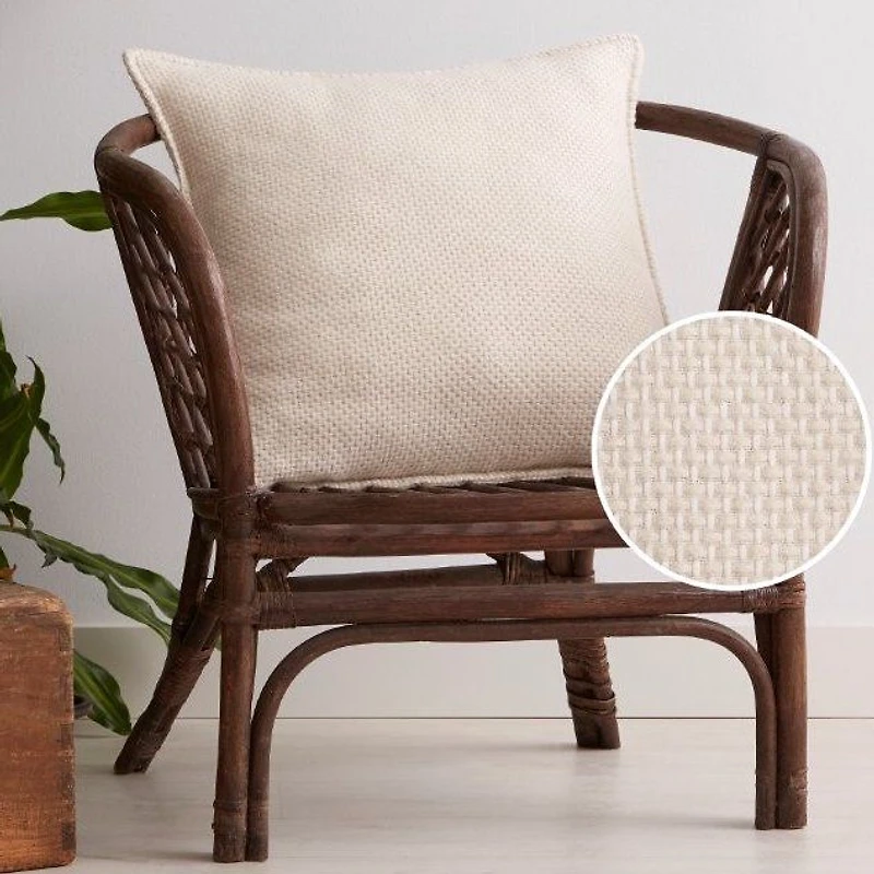 Tweed Coussin en jacquard