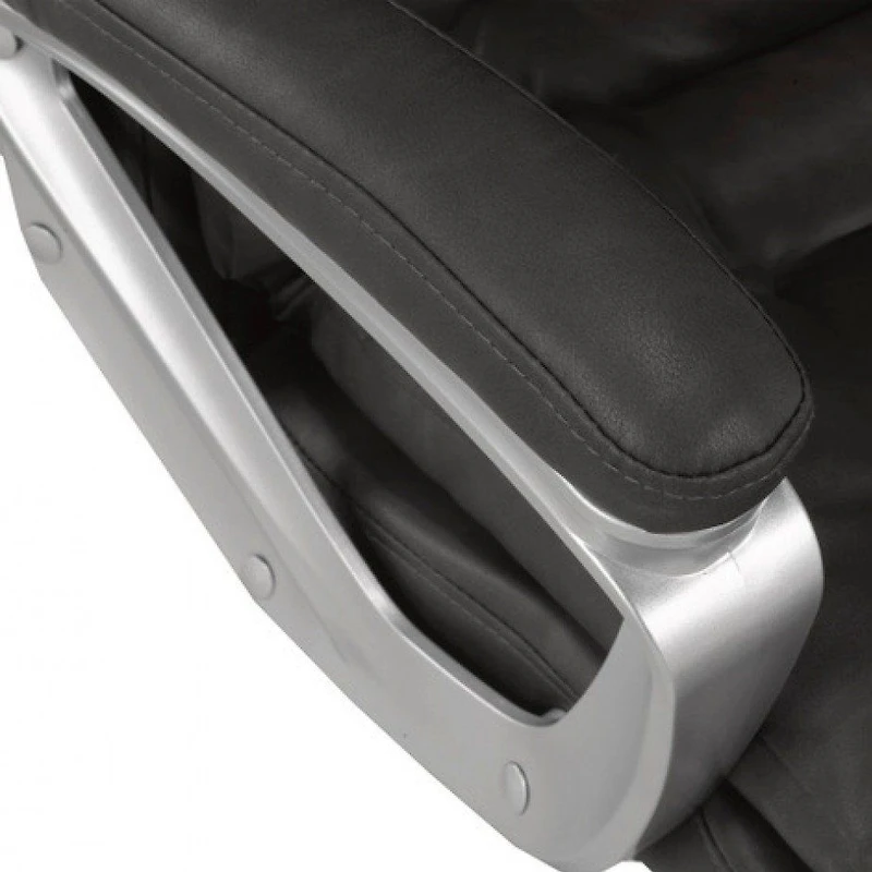 Brassex Chaise de bureau contemporaine - Gris