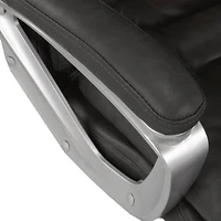 Brassex Chaise de bureau contemporaine - Gris