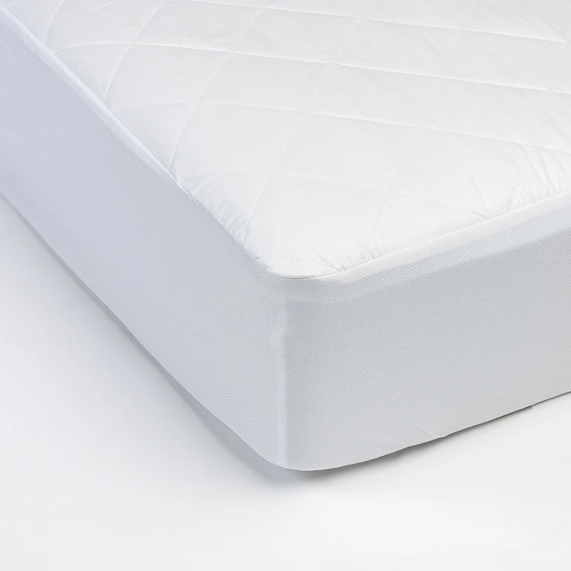 Empire Silk Mattress Pad - White