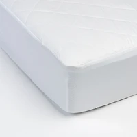 Empire Silk Mattress Pad - White