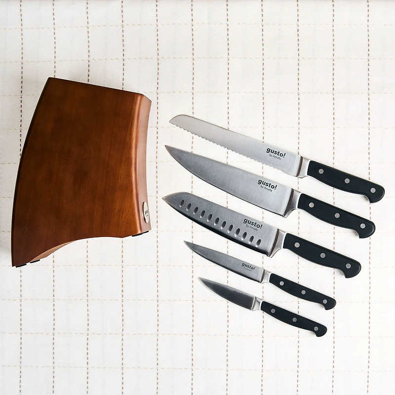 gusto! Velocity Knife Block, 5 Pieces