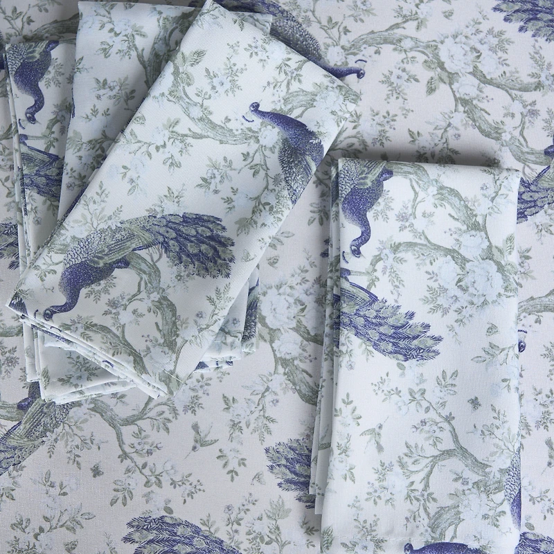 Laura Ashley Belvedere serviettes de table, ensemble de 4