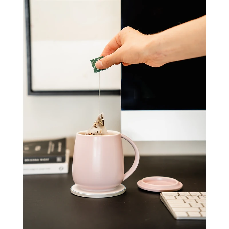 Smart Heated Mug Kit with Wireless Charger