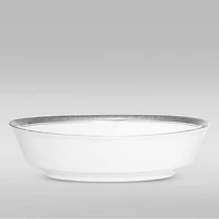 Crestwood Platinum Oval Vegetable Bowl par Noritake