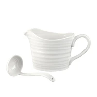 Sophie Conran Gravy Boat & Ladle Set by Portmeirion