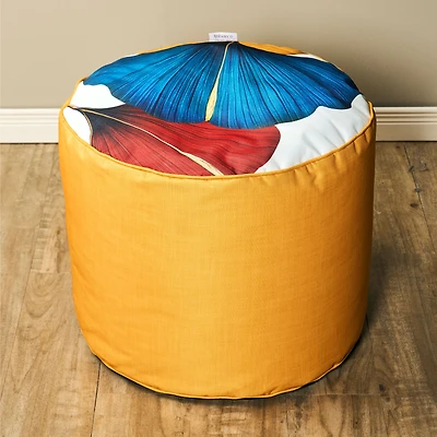 Abstract Ambiance Outdoor/Indoor Pouf