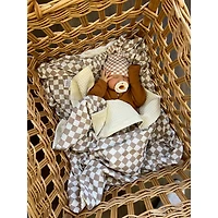 Set of 2 Bamboo Waffle Blanket by Beba