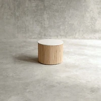 Marseille Large Side Table – White  