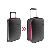 Rollink Flex Earth Carry-on Luggage 20", Pink