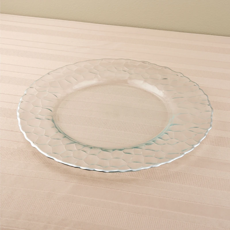 Ari Silver Rim Charger Plate - 32cm
