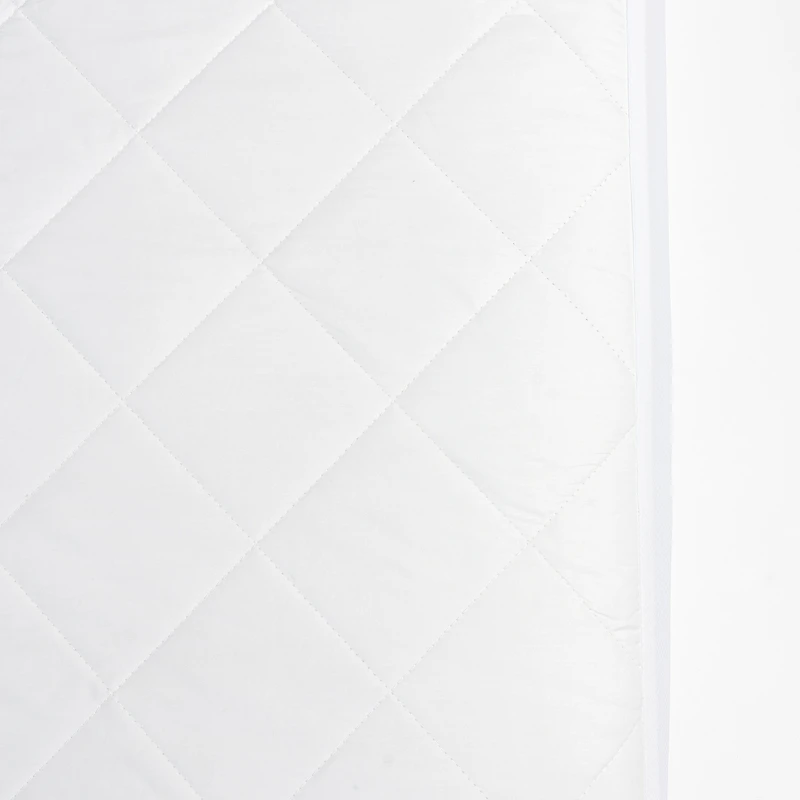 Empire Silk Mattress Pad - White
