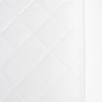 Empire Silk Mattress Pad - White