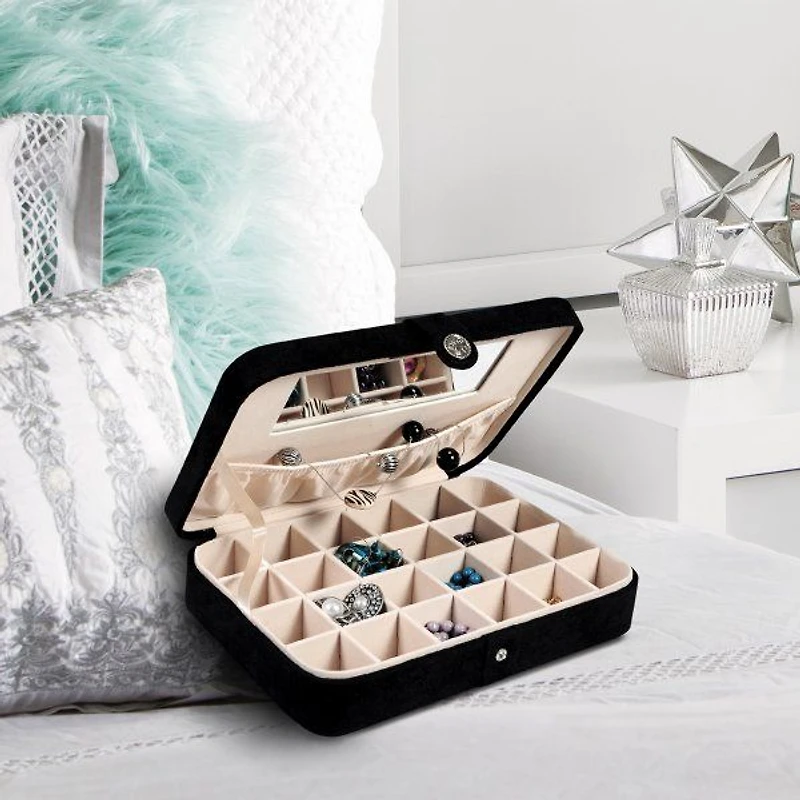 Boîte à bijoux et à bagues « Maria » par Mele and Co