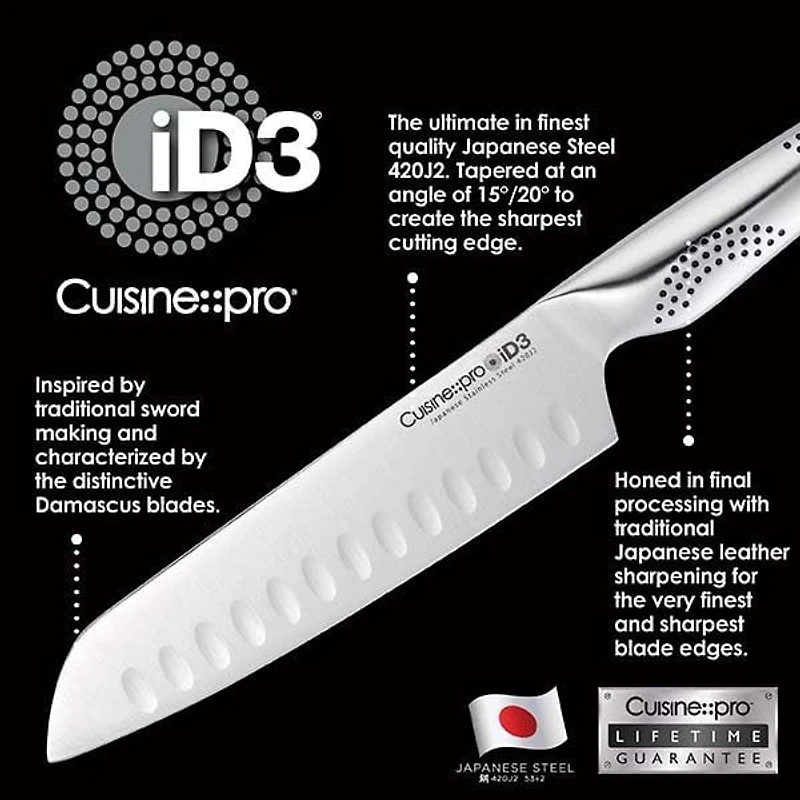 iD3 Santoku Knife 12.5cm
