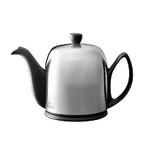 Salam Black Teapot With Black Felt - 6-cup by Degrenne Paris