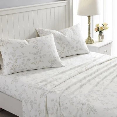 Laura Ashley Fawna Ensemble de draps en coton