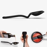 Dreamfarm Supoon Silicone Black Spoon  - 27.9cm