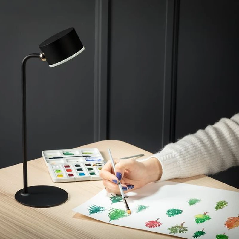 4-Piece Drum Magnet LED Desk Lamp