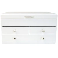 Mele and Co Fairhaven Jewellery Box in White