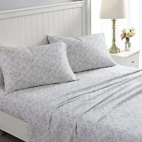 Laura Ashley Quartet  Cotton Sheet Set
