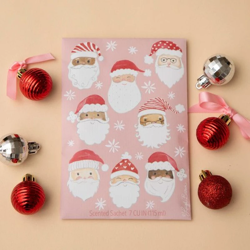 Large Scented Sachet - Merry Santa