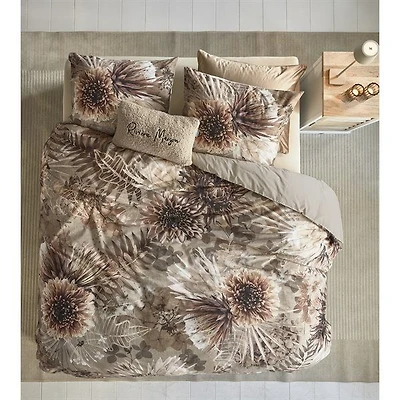 Protea Sand Duvet Cover Set