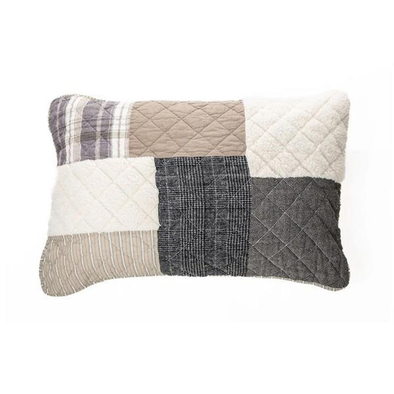Brunelli Theory Patchwork Pillow Sham