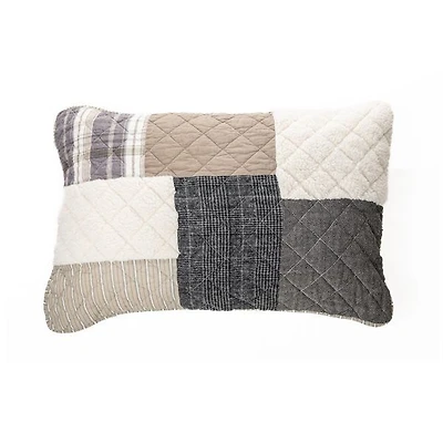 Brunelli Theory Patchwork Pillow Sham