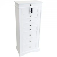 Mele and Co Olympia Wooden Jewellery Armoire