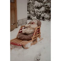 Sherpa Lounger Cover - Brown