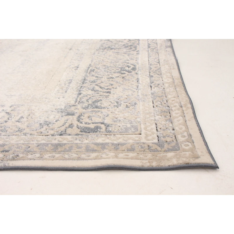Raina Dark Grey, Ivory Rug