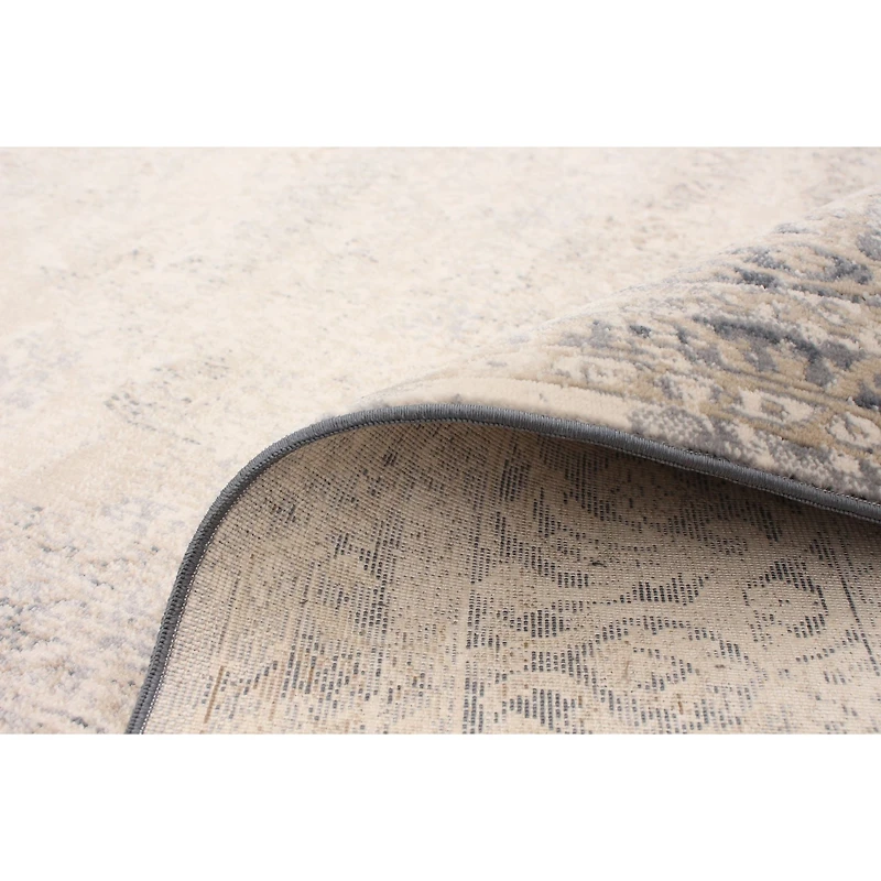 Raina Dark Grey, Ivory Rug
