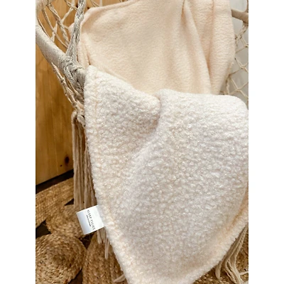 Sherpa Blanket - Cream