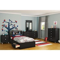 Spark Twin Mates Platform Storage Bed with 3 Drawers