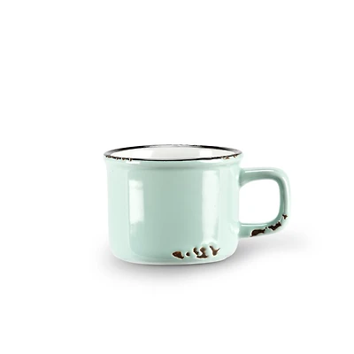 Vintage Espresso Cup - Green
