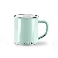 Tasse rétro - Verte