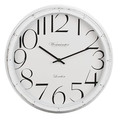 Wall Clock with Big numbers - 15"D
