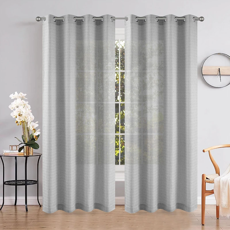 Eldridge Jacquard Grommet Panel
