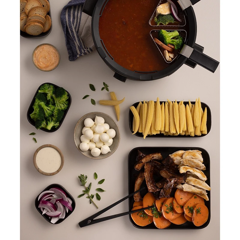 Evolution 3-in-1 Fondue Set