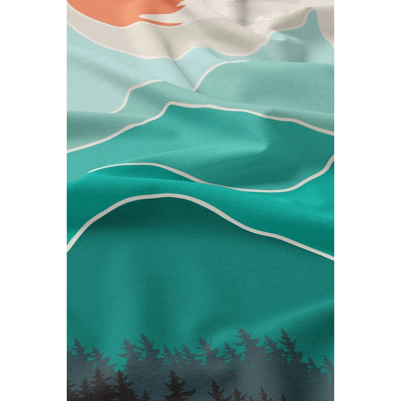Microfiber Beach Towel - Horizon
