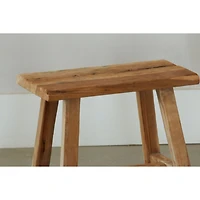 Vintage Teak Stool  