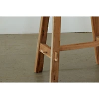 Vintage Teak Stool  