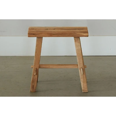 Vintage Teak Stool  