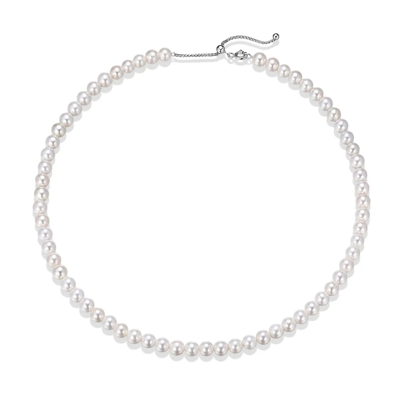 Collier de perles « Reign » en argent sterling