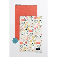 Linges à vaisselle en microfibre - Harmonie florale, ensemble de 2