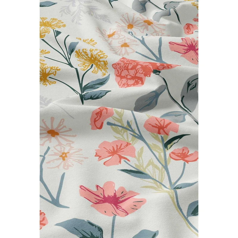 Linges à vaisselle en microfibre - Harmonie florale, ensemble de 2
