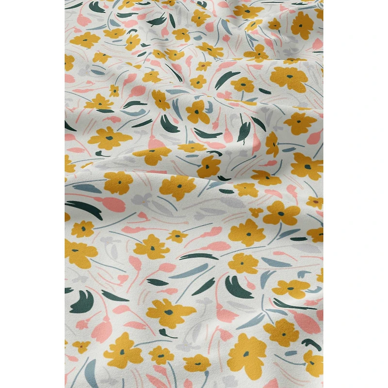 Linges à vaisselle en microfibre - Harmonie florale, ensemble de 2