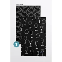 Linges à vaisselle en microfibre - La cuvée, ensemble de 2