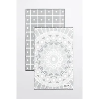 Microfiber Refined Dish Towels, Set of 2 - Grey